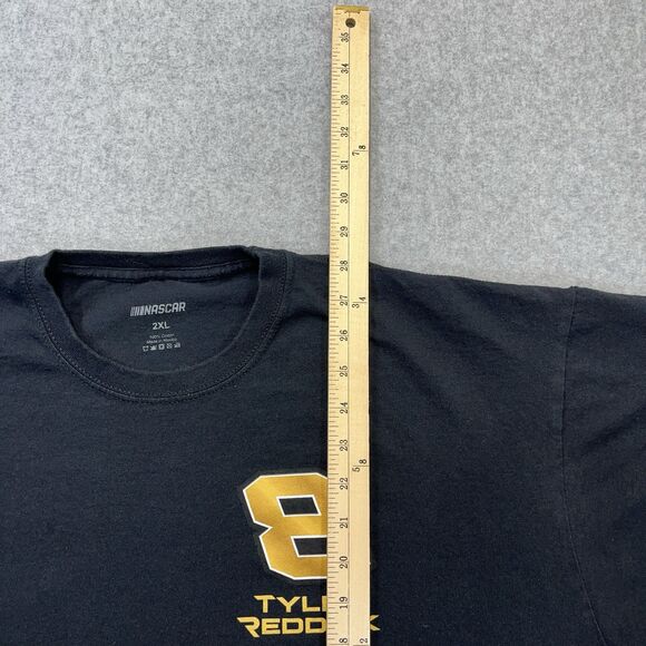 NASCAR Tyler Reddick #8 Racing T-Shirt Men’s 2XL XXL Black Graphic Tee Race - Picture 5 of 6